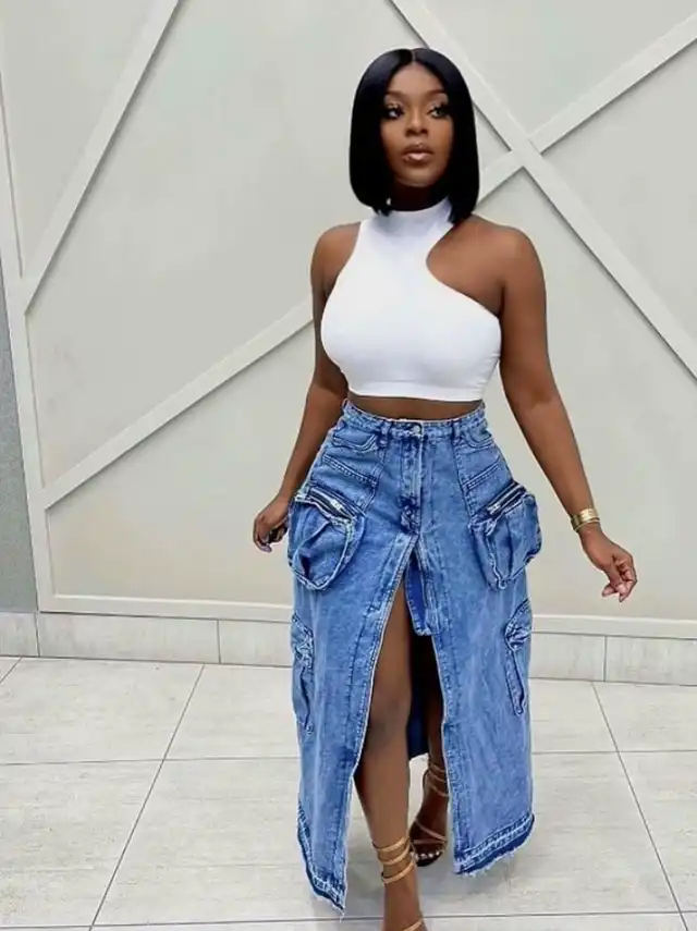 Denim skirt from Kenzo 85 on sale Gallery posted by Yuliia S. Lemon8