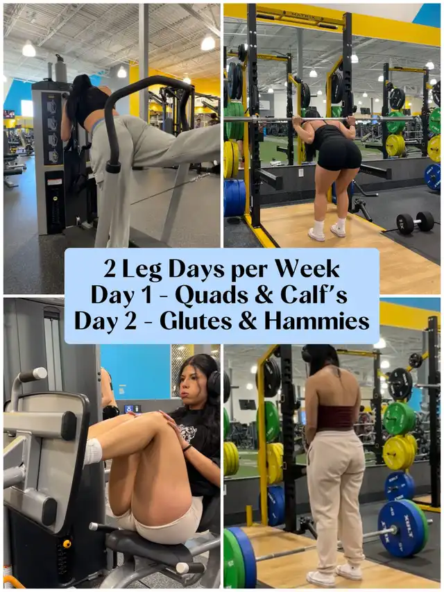 Full leg workout to grow your lower body Gallery posted by Kirsten Burke Lemon8