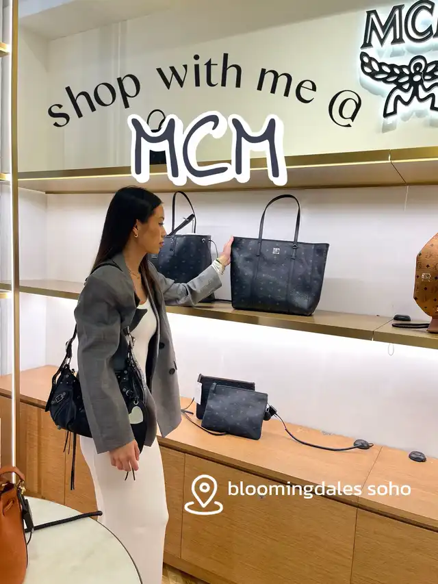 Mcm bag bloomingdales clearance